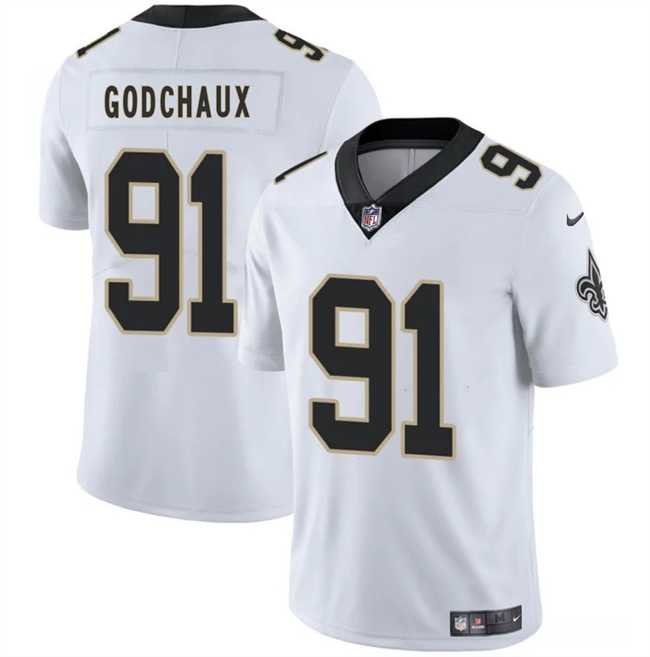Men & Women & Youth New Orleans Saints #91 Davon Godchaux White 2025 Vapor Limited Stitched Jersey,We sell and wholesale Men & Women & Youth New Orleans Saints #91 Davon Godchaux White 2025 Vapor Limited Stitched Jersey on line form chian!